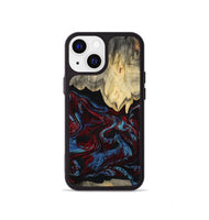 iPhone 13 mini Wood Phone Case - Adonis (Red, 809223)