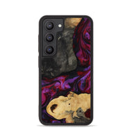 Galaxy S23 Wood Phone Case - Aleena (Red, 809224)