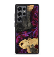 Galaxy S25 Ultra Wood Phone Case - Aleena (Red, 809224)