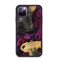 iPhone 11 Pro Max Wood Phone Case - Aleena (Red, 809224)