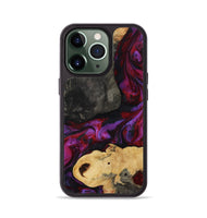 iPhone 13 Pro Wood Phone Case - Aleena (Red, 809224)