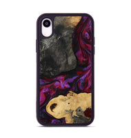 iPhone Xr Wood Phone Case - Aleena (Red, 809224)