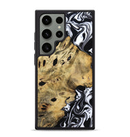 Galaxy S24 Ultra Wood Phone Case - Kacey (Black & White, 809227)