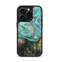 iPhone 15 Pro Wood Phone Case - Maximo (Pattern, 809232)
