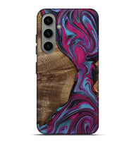 Galaxy S24 Plus Wood Live Edge Phone Case - Corbin (Red, 809249)