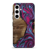 Galaxy S25 Plus Wood Live Edge Phone Case - Corbin (Red, 809249)