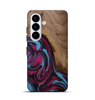Galaxy S26 Wood Live Edge Phone Case - Raymon (Red, 809253)