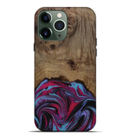 iPhone 13 Pro Max Wood Live Edge Phone Case - Atlas (Purple, 809267)