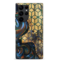 Galaxy S22 Ultra Wood Live Edge Phone Case - Donnie (Pattern, 809270)