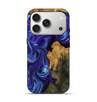 iPhone 17 Pro Wood Live Edge Phone Case - Alayah (Purple, 809272)