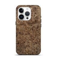 iPhone 15 Pro Wood Live Edge Phone Case - Susana (Wood Burl, 809298)