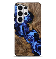 Galaxy S26 Ultra Wood Live Edge Phone Case - Keri (Blue, 809303)
