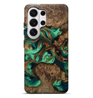 Galaxy S26 Ultra Wood Live Edge Phone Case - Brynn (Green, 809306)