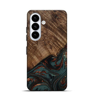 Galaxy S26 Wood Live Edge Phone Case - Melissa (Red, 809309)