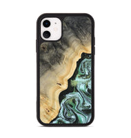 iPhone 11 Wood Phone Case - Emile (Green, 809314)