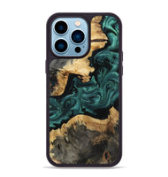 iPhone 14 Pro Max Wood Phone Case - Sommer (Green, 809316)