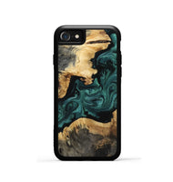 iPhone SE Wood Phone Case - Sommer (Green, 809316)