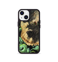 iPhone 13 mini Wood Phone Case - Robert (Green, 809317)