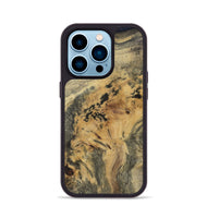 iPhone 14 Pro Wood Phone Case - Kaitlyn (Wood Burl, 809334)