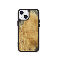 iPhone 13 mini Wood Phone Case - Brandy (Wood Burl, 809336)