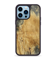 iPhone 14 Pro Max Wood Phone Case - Brandy (Wood Burl, 809336)