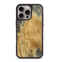 iPhone 16 Pro Max Wood Phone Case - Brandy (Wood Burl, 809336)