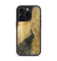 iPhone 15 Pro Wood Phone Case - Basil (Wood Burl, 809340)
