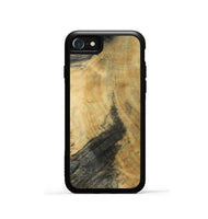 iPhone SE Wood Phone Case - Basil (Wood Burl, 809340)