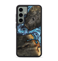 Galaxy S24 Plus Wood Phone Case - Issac (Blue, 809349)