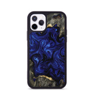 iPhone 11 Pro Wood Phone Case - Ernest (Blue, 809350)