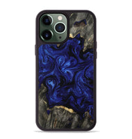 iPhone 13 Pro Max Wood Phone Case - Ernest (Blue, 809350)