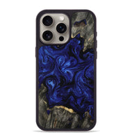 iPhone 15 Pro Max Wood Phone Case - Ernest (Blue, 809350)