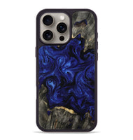 iPhone 16 Pro Max Wood Phone Case - Ernest (Blue, 809350)