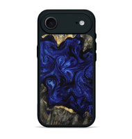 iPhone 17 Air Wood Phone Case - Ernest (Blue, 809350)