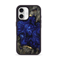 iPhone 17 Wood Phone Case - Ernest (Blue, 809350)