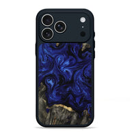 iPhone 17 Pro Max Wood Phone Case - Ernest (Blue, 809350)