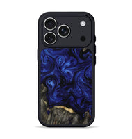 iPhone 17 Pro Wood Phone Case - Ernest (Blue, 809350)