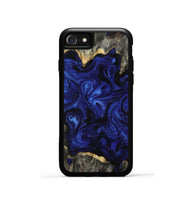 iPhone SE Wood Phone Case - Ernest (Blue, 809350)