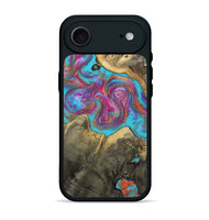 iPhone 17 Air Wood Phone Case - Ettie (Blue, 809351)