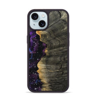 iPhone 15 Wood Phone Case - Jaslyn (Cosmos, 809397)