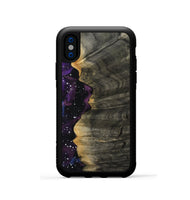 iPhone Xs Wood Phone Case - Jaslyn (Cosmos, 809397)