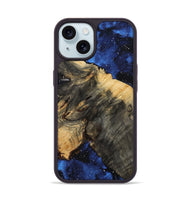 iPhone 15 Wood Phone Case - Joy (Cosmos, 809401)