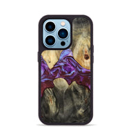 iPhone 14 Pro Wood Phone Case - Jailyn (Purple, 809413)