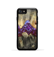 iPhone SE Wood Phone Case - Jailyn (Purple, 809413)