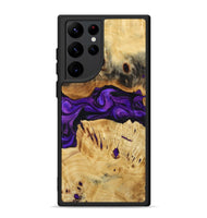 Galaxy S22 Ultra Wood Phone Case - Nella (Purple, 809414)