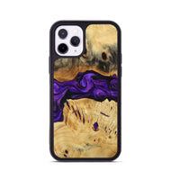 iPhone 11 Pro Wood Phone Case - Nella (Purple, 809414)