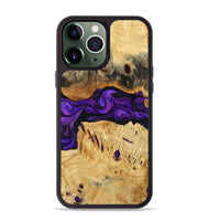 iPhone 13 Pro Max Wood Phone Case - Nella (Purple, 809414)