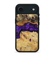iPhone 17 Air Wood Phone Case - Nella (Purple, 809414)