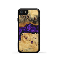 iPhone SE Wood Phone Case - Nella (Purple, 809414)