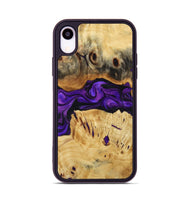 iPhone Xr Wood Phone Case - Nella (Purple, 809414)